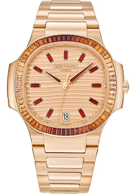 patek ladies rose gold 35mm nautilus